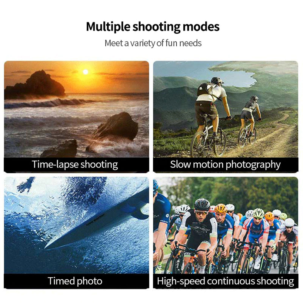 4K Resolution Wi-Fi Enabled HD Action Sports Action Camera