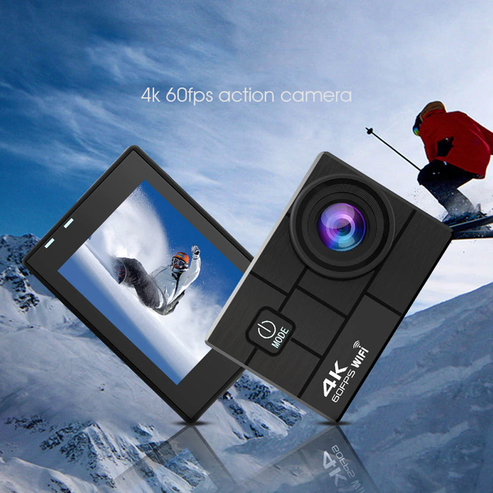 4K Resolution Wi-Fi Enabled HD Action Sports Action Camera