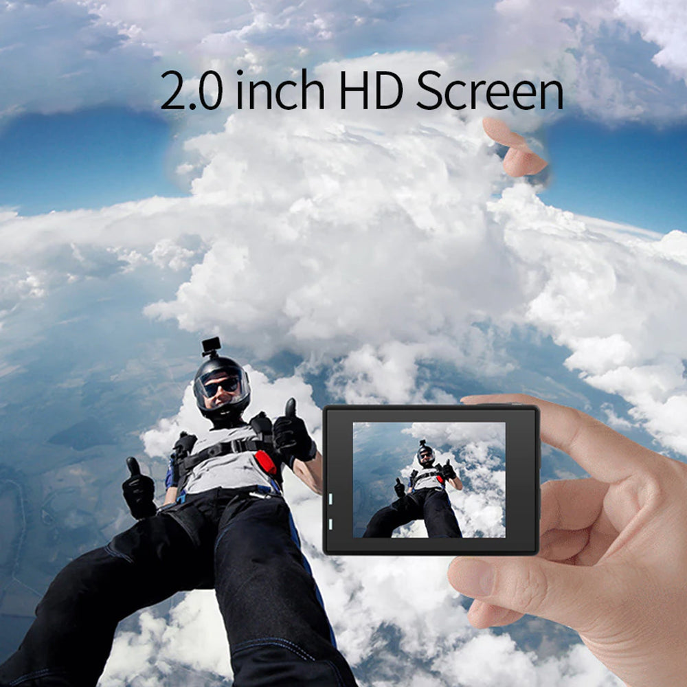 4K Resolution Wi-Fi Enabled HD Action Sports Action Camera
