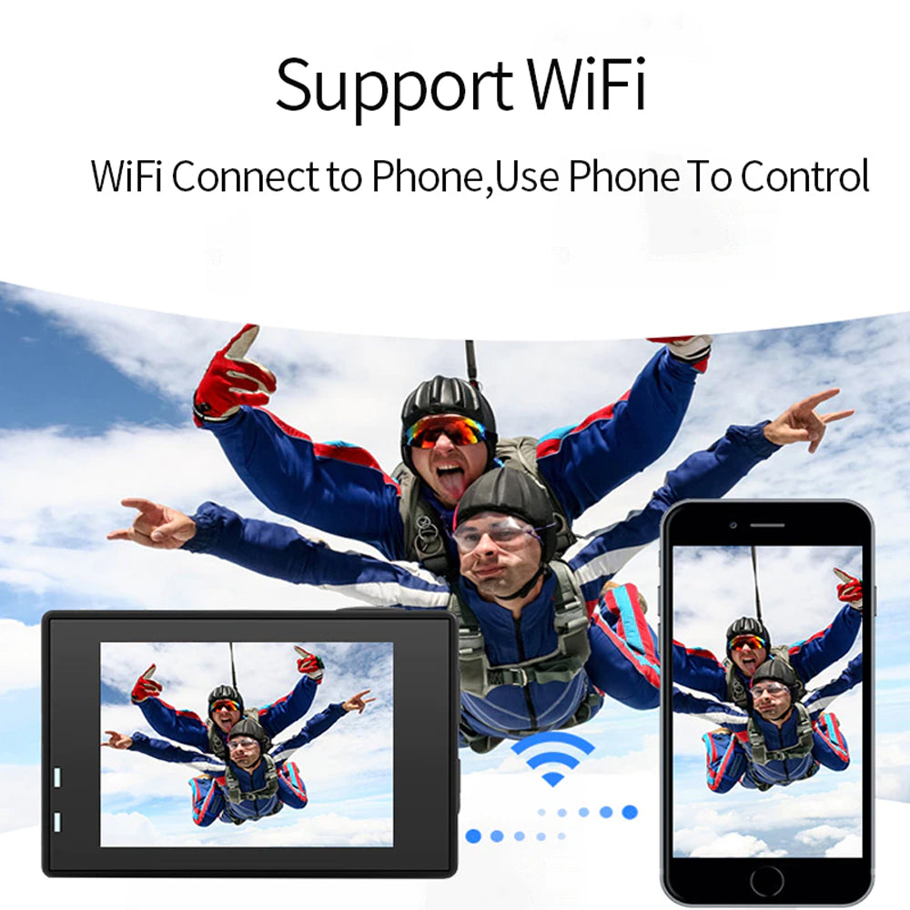 4K Resolution Wi-Fi Enabled HD Action Sports Action Camera