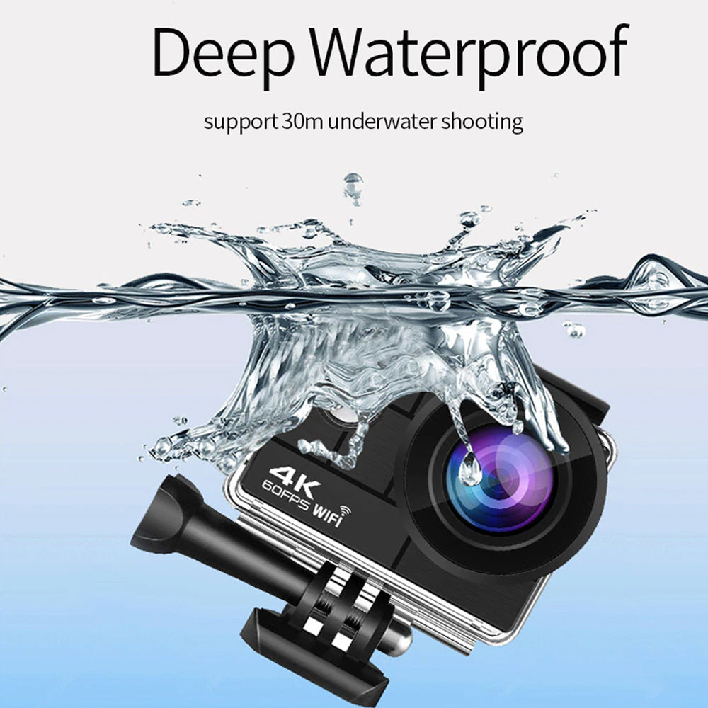 4K Resolution Wi-Fi Enabled HD Action Sports Action Camera