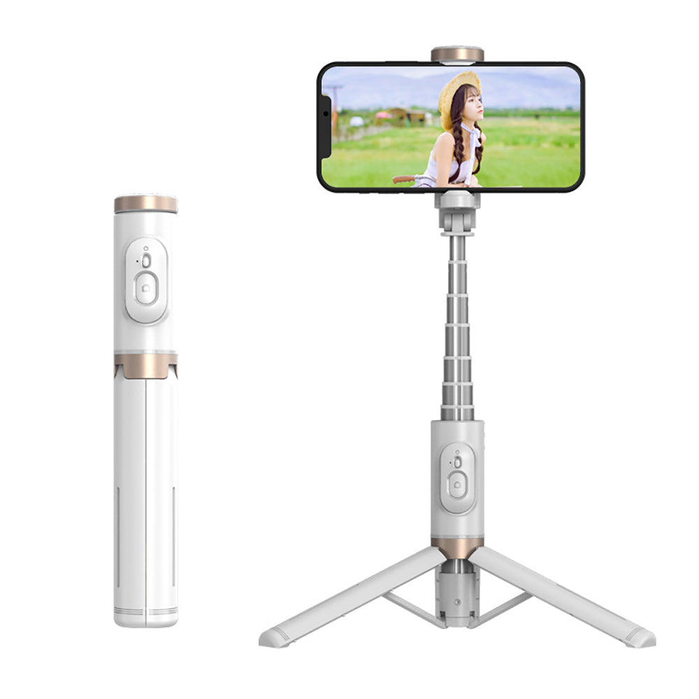 Bluetooth Wireless Handheld Selfie Stick Tripod Extendable Monopod with Remote- USB Rechargeable