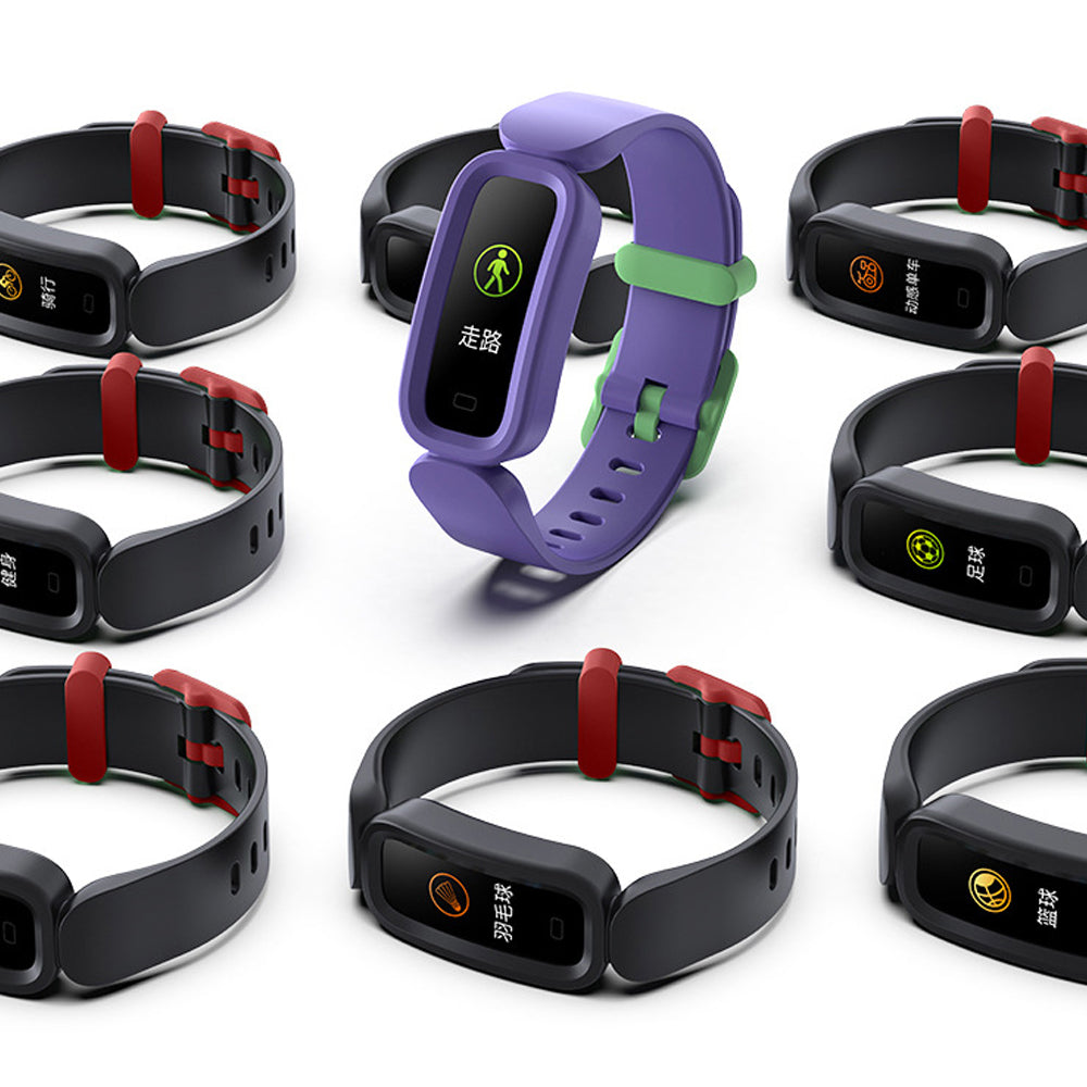 Children’s Fitness Tracker Monitor Smartwatch and Bracelet-USB Rechargeable