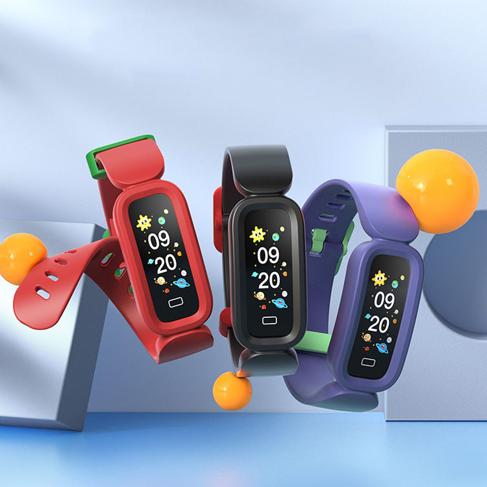 Children’s Fitness Tracker Monitor Smartwatch and Bracelet-USB Rechargeable