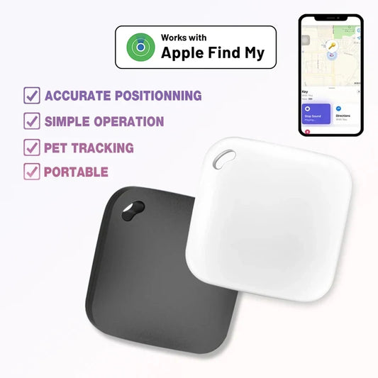 Smart GPS Tracker Works With Apple Find My APP iTag Pet Kids and Luggage
