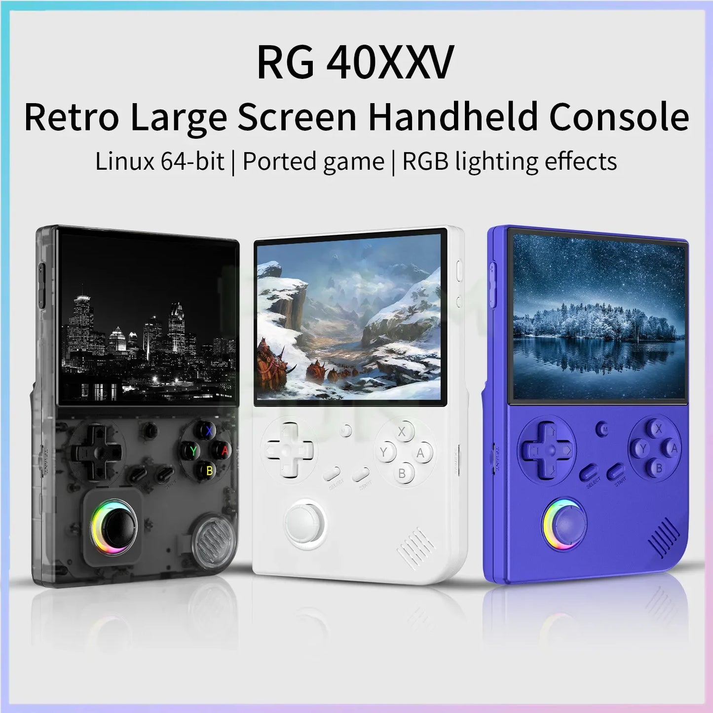 RG40XXV Retro Handheld Game Console Linux System 5G