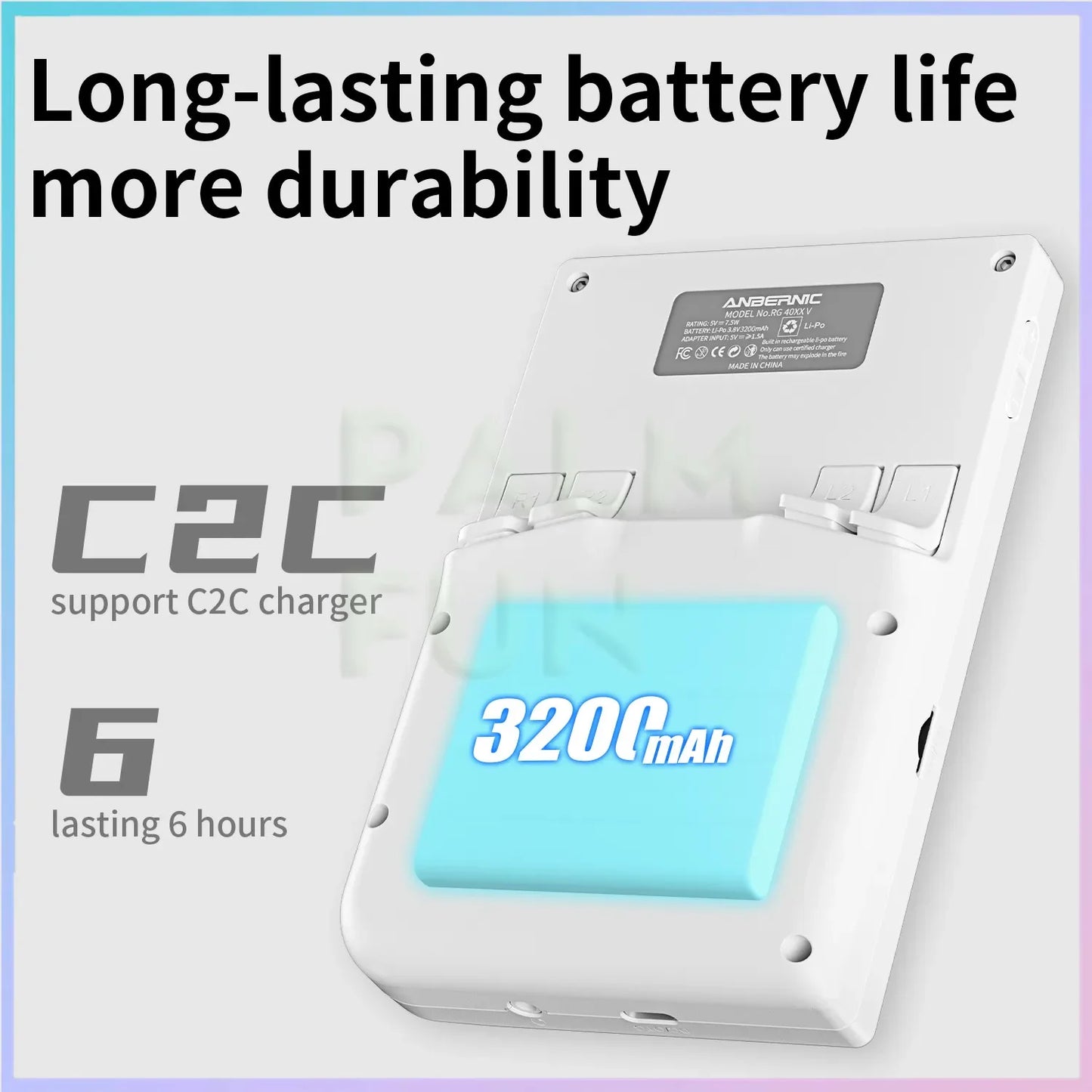 RG40XXV Retro Handheld Game Console Linux System 5G