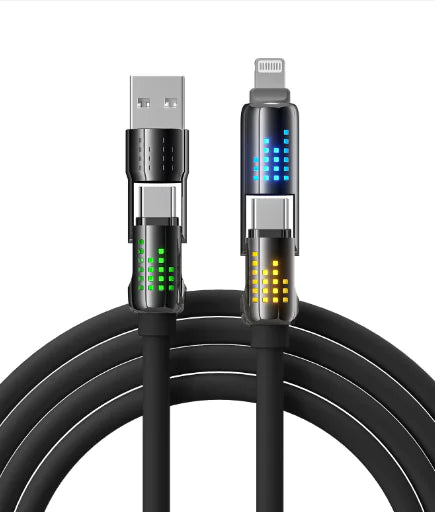 4-in-1 Data Cable (Single Piece)